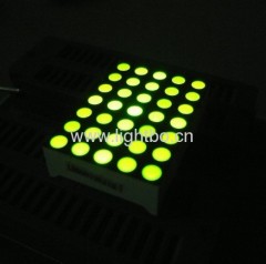 Red dot matrix led display