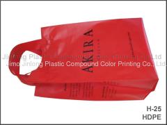 HDPE plastic shopping bag