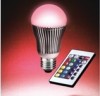 6W RGB Colar changing Bulb with remote controller