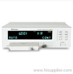 DC Low Resistance Meter--AN2512C (F)