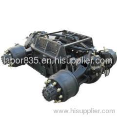 Tapered Leaf Spring Axle Air Suspension