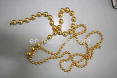 gold ball bead curtain