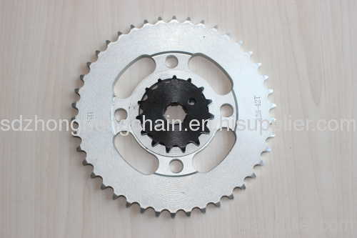 45# steel good quality motorcycle sprocket