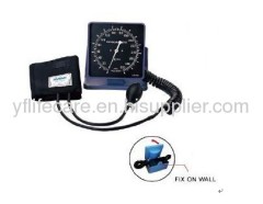 1.8m Spiral PVC tubing Wall Type Sphygmomanometer