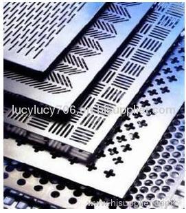 Perforated metal sheet