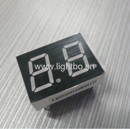 0,50 Zoll Sieben-Segment-Dual-stellige Anode extrem blaue LED-Displays