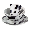 Leopard Printing Porcelain Dinner Set Plate Bowl Mug
