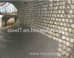 hex metal refractory lining