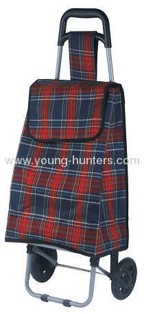 folding polyester shopping trolley bag