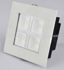 2012 square led grill down lights ECLC-F4W