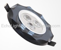 2012 K9 crystal LED downlights ECLC-RRF-BK3W