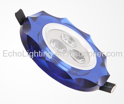 2012 K9 crystal LED downlights ECLC-RRF-BL3W