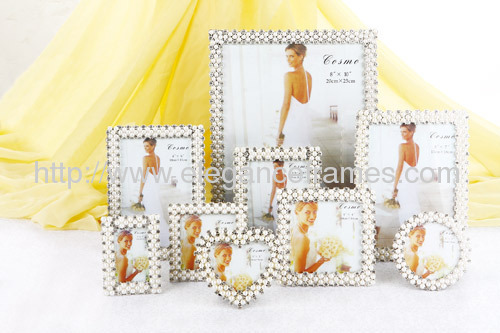 Metal Crystals Photo Frames