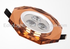 2012 crystal LED downlights ECLC-RRE-GD3W