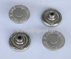 jeans button button metal button