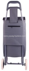 grey rolser shopping trolley