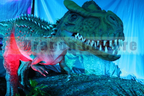 Amusement dinosaur model of T-rex