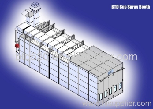 truck spray booth BTD15-50-C