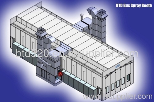 truck spray booth BTD15-50-B