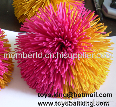 koosh ball keychain kooshbal rubber band ball sport ball