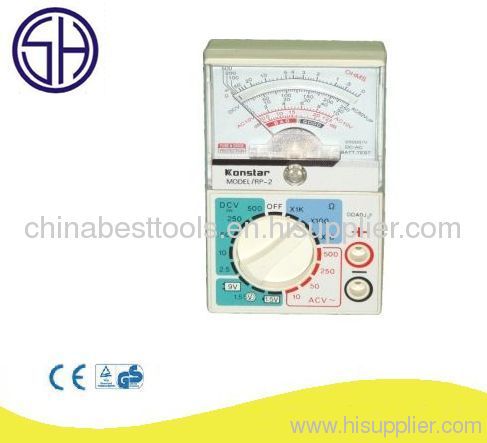 Pocket Analog Avometer 500V