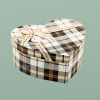Heart sharp paper gift box