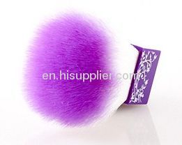Flat Purple Kabuki brush