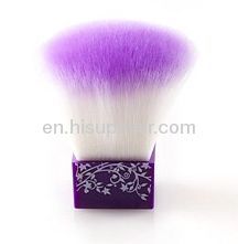 Flat Purple Kabuki brush