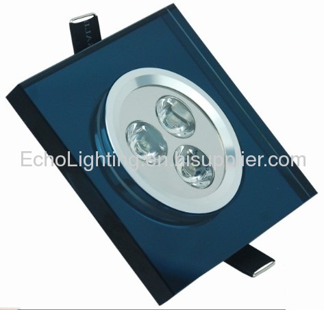 2012 square crystal LED downlights ECLC-S-BK3W