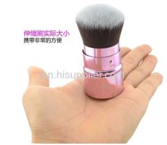 Pink Retractable Cosmetic Face Brush