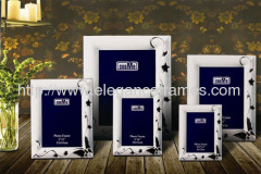 Bright Iron Silver photo Frames