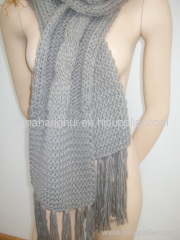 2012 newest fashion long knitted scarf