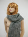 long knitted winter scarf