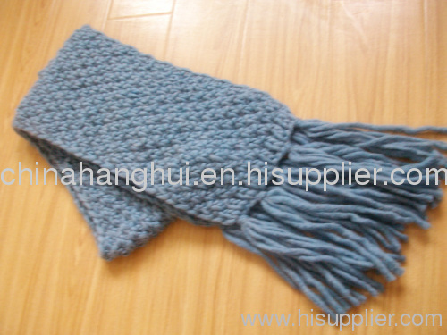 fashion long knitted winter scarf