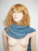 fashion long knitted winter scarf