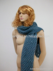 2012 newest fashion long knitted winter scarf