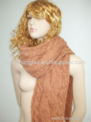 2012 newest fashion long knitted winter scarf