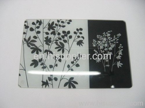 Tempered glass chopping board