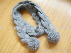 2012 newest fashion long knitted winter scarf