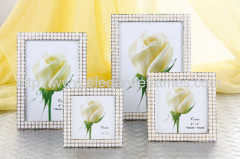 Pewter Pearled Photo Frames