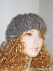 2012 newest fashion knitted ladies' hat