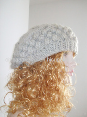 2012 newest fashion knitted ladies' hat