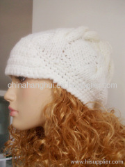 2012 newest fashion knitted ladies' hat