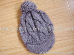 2012 newest fashion knitted ladies' hat