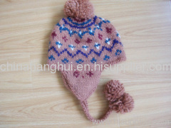 2012 newest fashion knitted ladies' hat