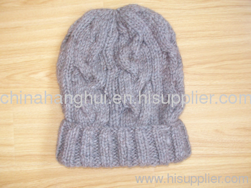 2012 newest fashion knitted ladies' hat