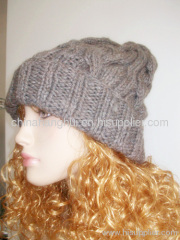 2012 newest fashion knitted ladies' hat