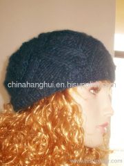 2012 newest fashion knitted ladies' hat