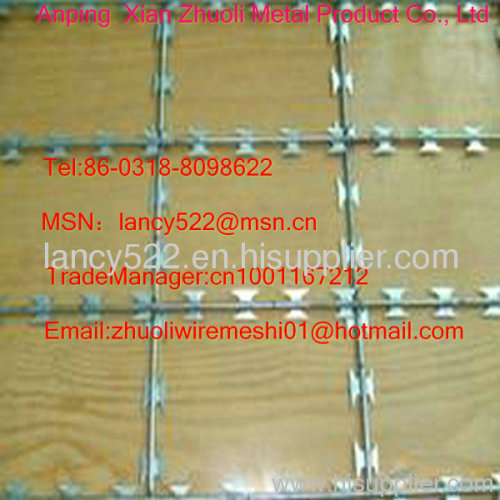 razor wire prison fence wholesale /razor wire installation