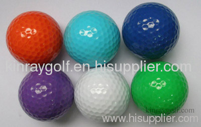 color golf ball